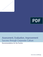 Assessment Evaluation Improvement - Success Through Corporate Culture