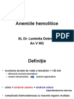 Anemiile Hemolitice