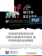 LIFE WITH BEARS Conference Program A4 Web 1