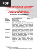 Portfolio UNOPAR ADM 5 e 6 -SO JEANS - Encomende Aqui 31 996812207