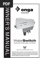 Download Onga Water Switch Owners Manual 270906 by Countrystew SN38859692 doc pdf