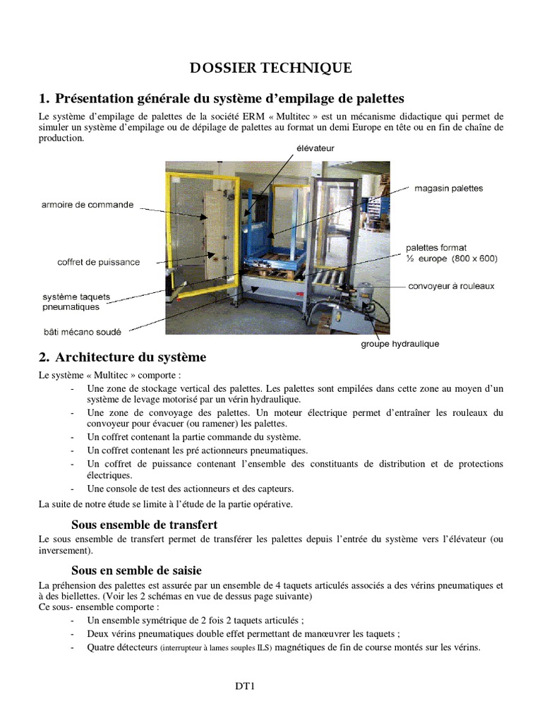 PDF DT Simplifie Multitec Erm PDF | PDF | Biens manufacturés | Machine