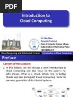 Introduction To Cloud Computing