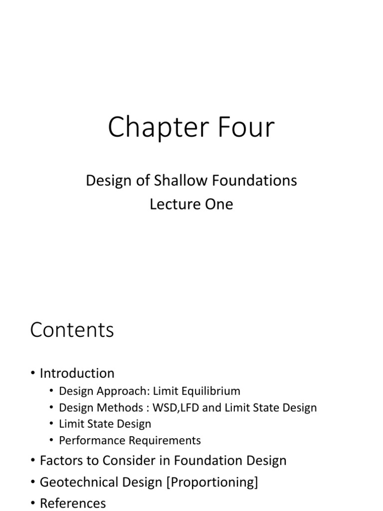 Civil Engineering Foundation Design | PDF | Geotechnical Engineering ...
