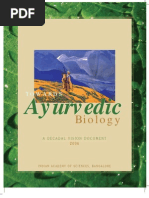 Towards Ayurved Biology