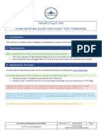 Private Pilot (PP) Exam Briefing Guide and Flight Test Standards