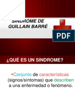 Síndrome de Guillain Barré