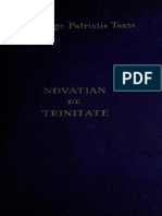 Novatiani Romanae Urbis Presbyteri de Trinitate Liber (1909)