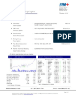 Corporate Highlights: Chart 1: FBM KLCI Chart Table 1: Regional Markets (6 October)