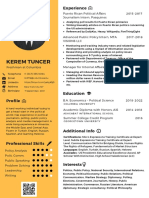 Kerem Tuncer Resume PDF