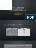 Desarrollo organizacional