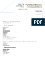 Formato Curriculum Vitae Aspirantes