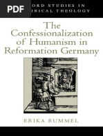 Erika Rummel - The Confessionalization of Humanism in Reformation Germany (Oxford Studies in Historical Theology) (2000) 