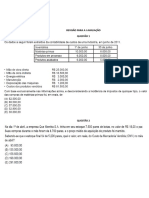 Revisão para A I Avaliação