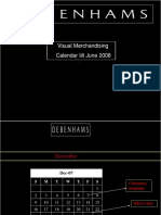 Visual Merchandising Calendar Till June 2008