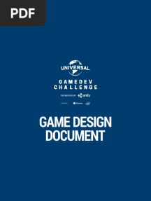 GameDesignDoc Universal Game Dev Challenge