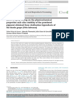 Effect of Spray Drying On The Physic o Chemical