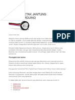 Sensor Detak Jantung Dengan