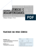 Ondas Sismicas e Descontinuidades