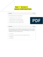 Quiz 1 - Semana 3 FINANZAS CORPORATIVAS