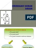 Pemeriksaan Gerak Dasar