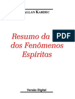 Resumo das Leis dos Fenomenos Espíritas. Allan Kardec. 1864.