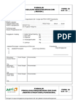 Formulir SDM Rotasi Dan Resign