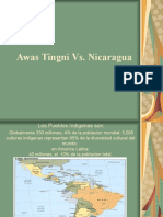 Awas Tingni Vs. Nic Español