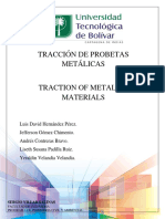 Informe 1 - Traccion de Probetas Metalicas