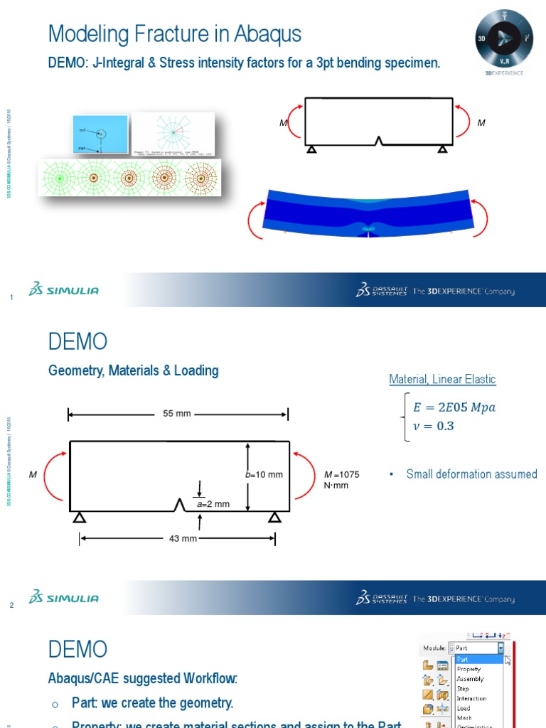 Modeling Fracture in Abaqus | PDF | Fracture Mechanics | Chemical ...