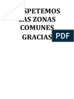 zonas comunes