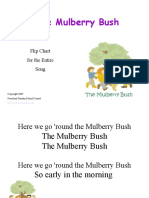 The Mulberry Bush: Flip Chart For The Entire Song