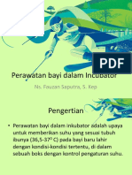 Perawatan Bayi Dalam Incubator