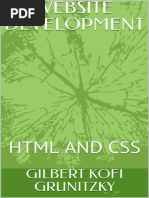 16929061 447865733website Development HTML and Css - Gilbert Kofi Grunitzky