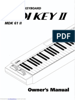 Midi Keyboard MDK 61 II PDF