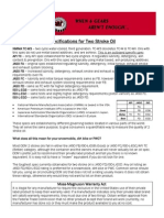 2 Stroke Oil Specs