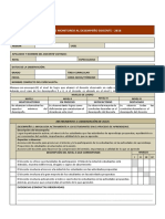 Ficha de Evaluacion Del Desempeño Docente 2018