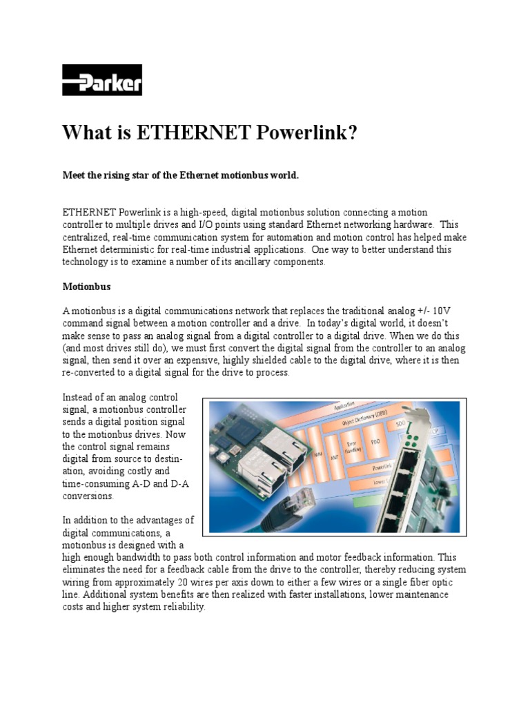 What Is Powerlink Article PDF Computer Network
