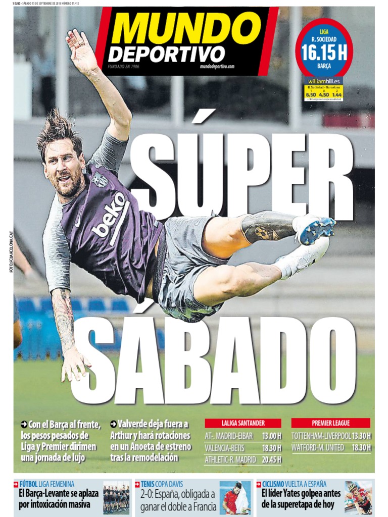 Jornada de Fútbol Intensa | PDF | FC Barcelona | Lionel Messi