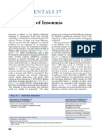 Evaluation of Insomnia: Fundamentals 37