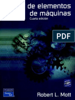 DISEÑO DE ELEMENTOS DE MAQUINAS Robert L. Mott 4 PDF