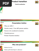 Transition Sensitization