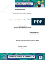 Evidencia 4 Propuesta "Diseño de Un Centro de Distribución (CEDI) "