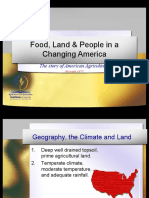 Food, Land & People in A Changing America: The Story of American Agriculture