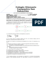 Pap de Química de 3 Periodo 7°