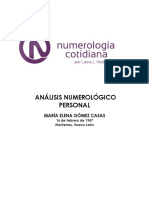 Numerología. Analisis Personal 