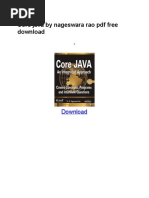 Corejavabynageswararaopdffreedownload PDF