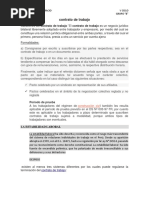 Contrato de Trabajo