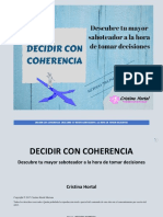 Decidir Con Coherencia