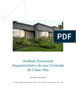 Diseño Funional de Una Vivienda de Clase Alta